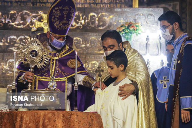 برگزاری مراسم مذهبی میلاد مسیح (ع) در کلیسای بیت لحم