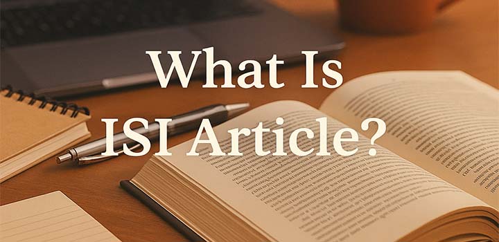 مقاله isi مخفف چیست