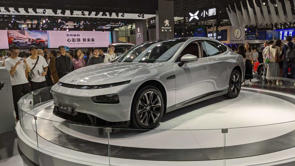 Xpeng از خودروی برقی جدید خود P7 رونمایی کرد. 