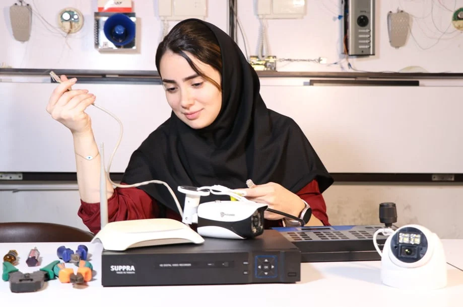 دوره آموزش نصب دوربین مداربسته
