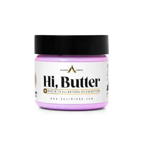 Body butter with a relaxing lavender scent