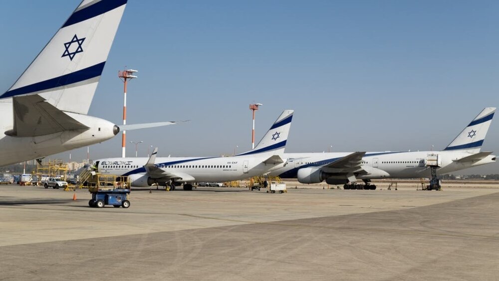 یک هواپیمای اسرائیلی در ریاض فرود آمد