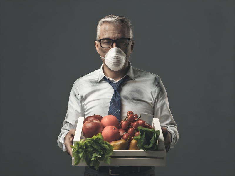 در روزهای آلوده از مصرف این خوراکی‌ ها خودداری کنید + تغذیه مناسب