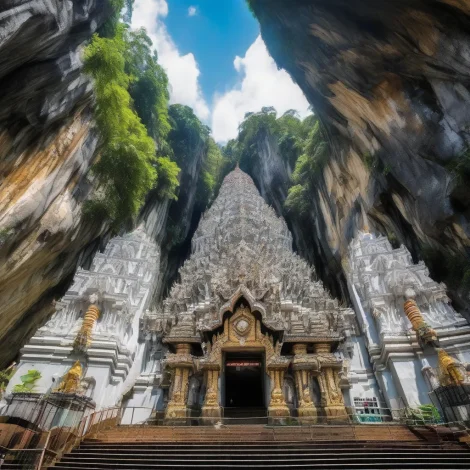 غارهای باتو (Batu Caves)در مالزی