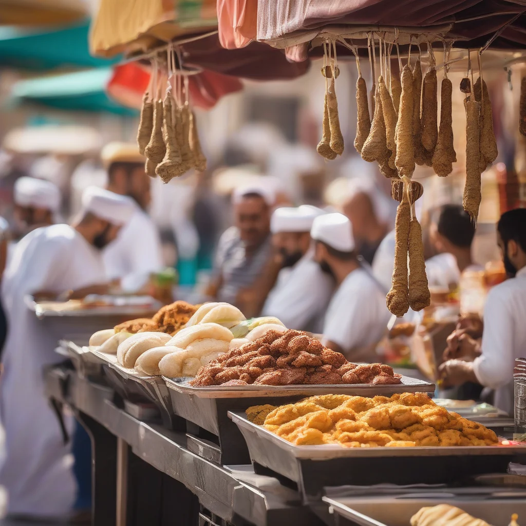 غذاهای خیابانی دبی